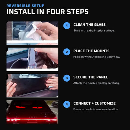 Four-step Veyra Eyes installation guide