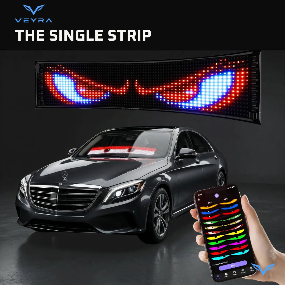 Veyra Eyes Single Strip setup